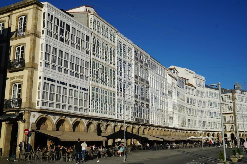 Amazing Location Coruna Downtown A Coruna Bagian luar foto