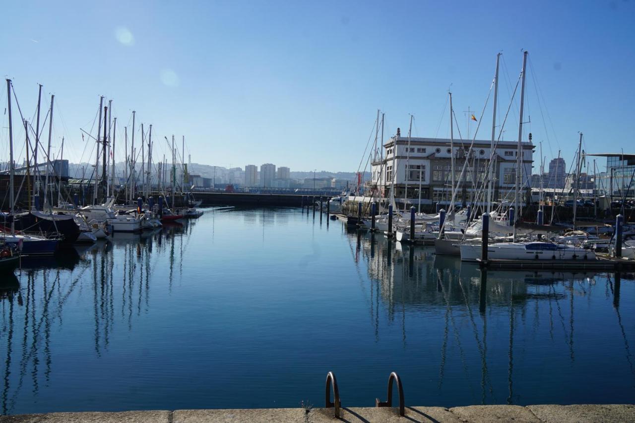 Amazing Location Coruna Downtown A Coruna Bagian luar foto