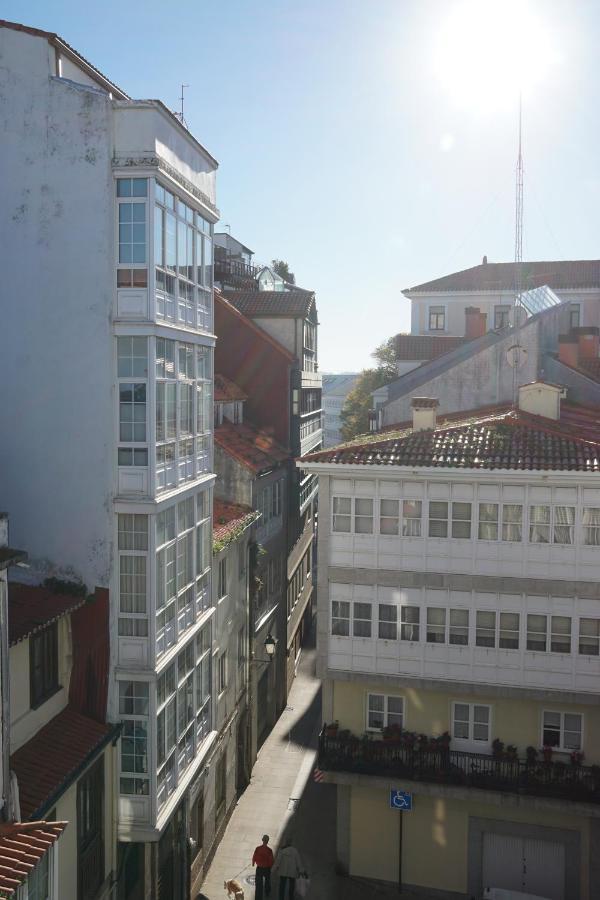 Amazing Location Coruna Downtown A Coruna Bagian luar foto