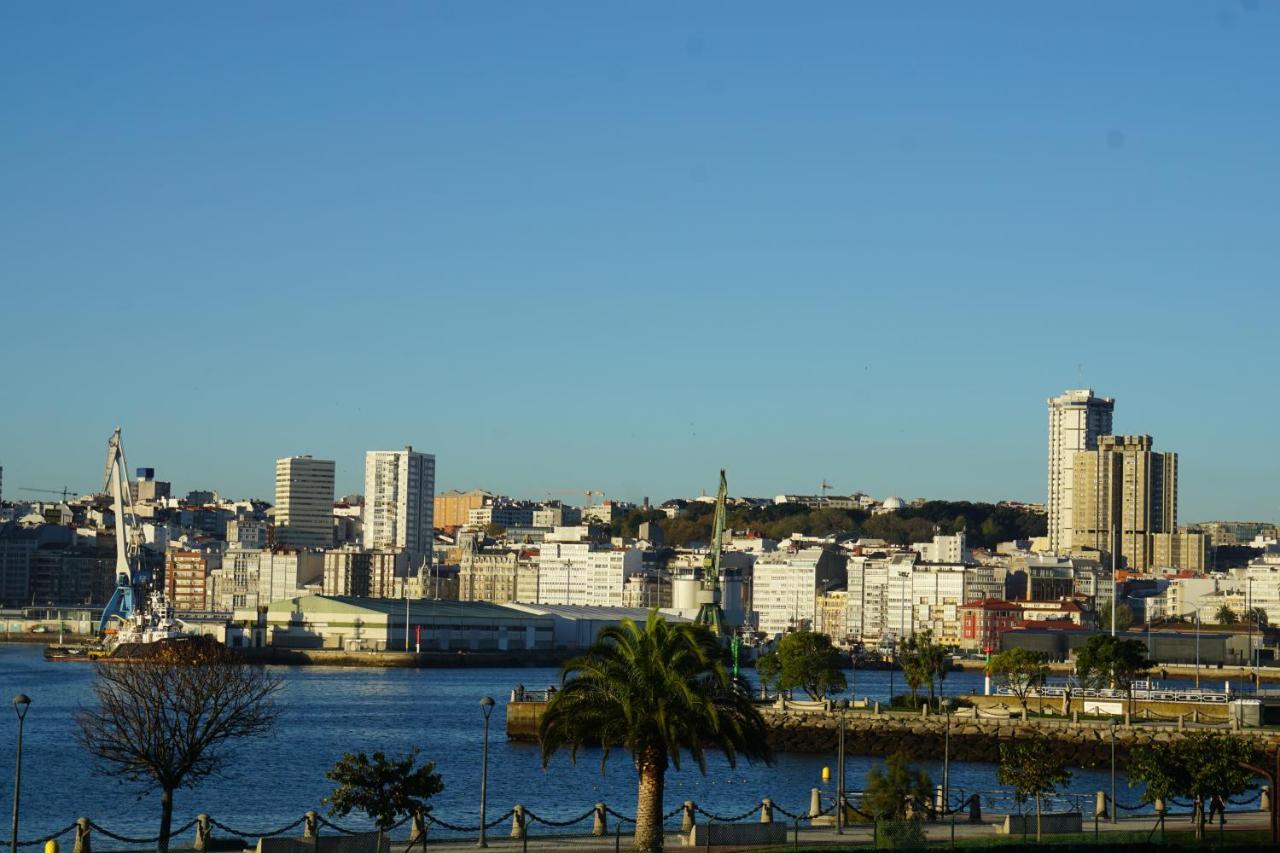 Amazing Location Coruna Downtown A Coruna Bagian luar foto