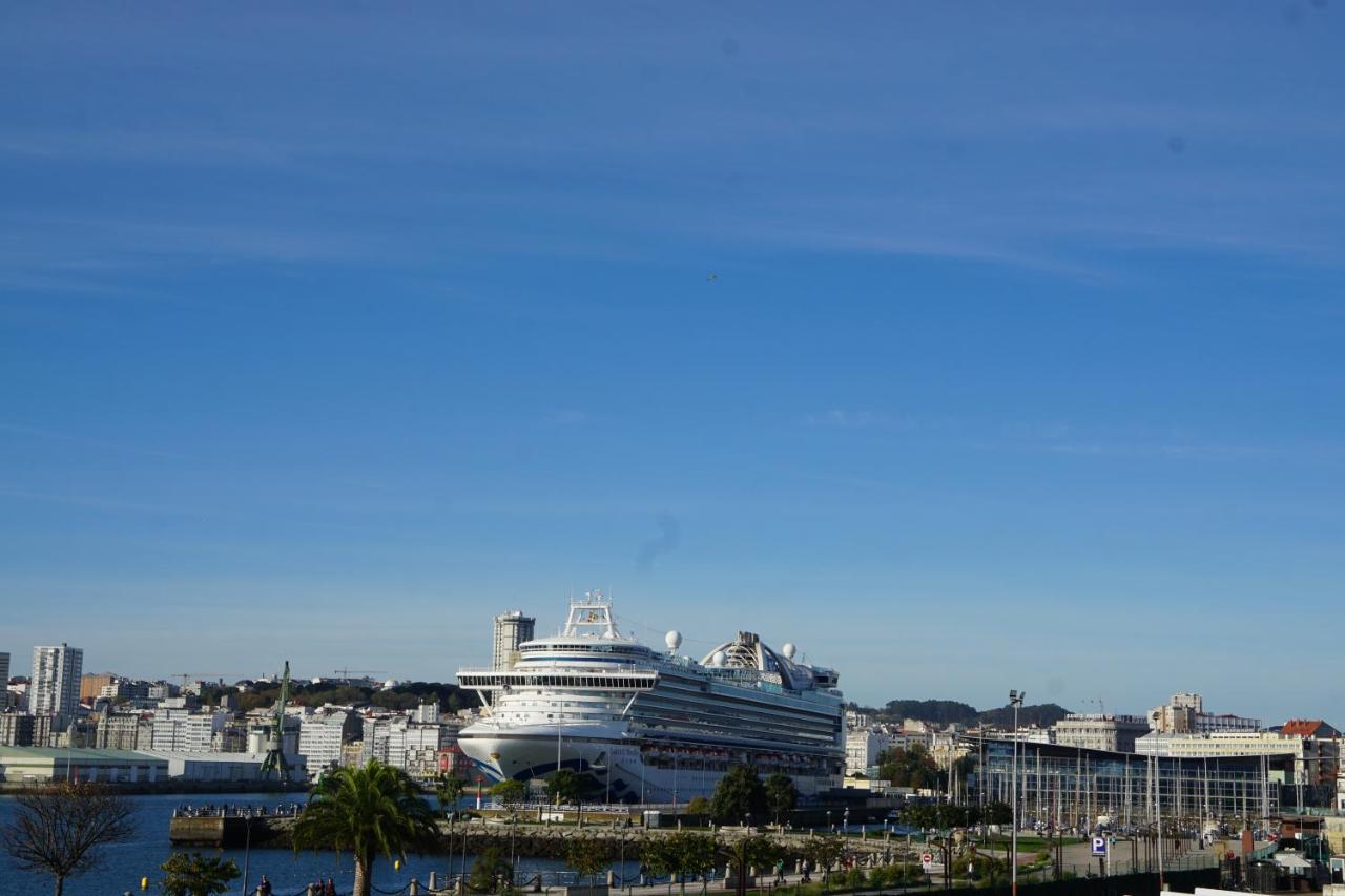 Amazing Location Coruna Downtown A Coruna Bagian luar foto